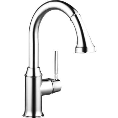 Hansgrohe Talis C Prep Kitchen Faucet, 2-Spray Pull-down, 1.75 GPM - Chrome by Hansgrohe