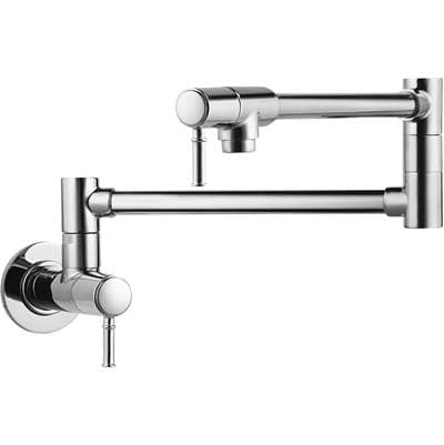 Hansgrohe Transitional Wall-mounted Pot Filler - Chrome