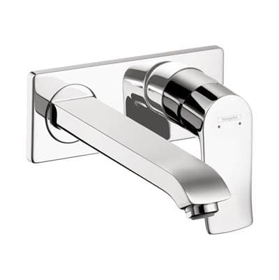 Hansgrohe Metris Wall-mounted Single-handle Faucet Trim, 1.2 GPM - Chrome by Hansgrohe