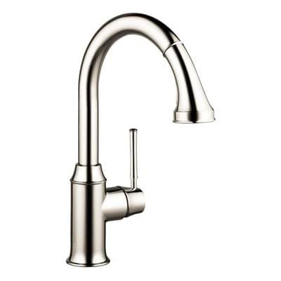 Hansgrohe Talis C Higharc Kitchen Faucet, 2-Spray Pull-down, 1.75 GPM - Polished Nickel