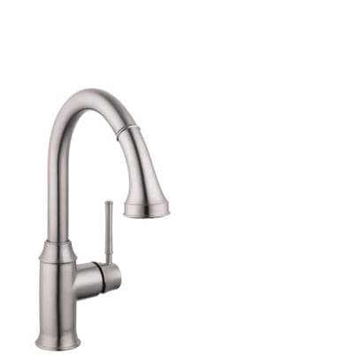 Hansgrohe Talis C Prep Kitchen Faucet, 2-Spray Pull-down, 1.75 GPM in Steel Optic - Steel Optik by Hansgrohe