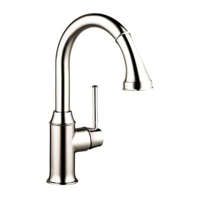 Hansgrohe Talis C Prep Kitchen Faucet, 2-Spray Pull-down, 1.75 GPM - Polished Nickel