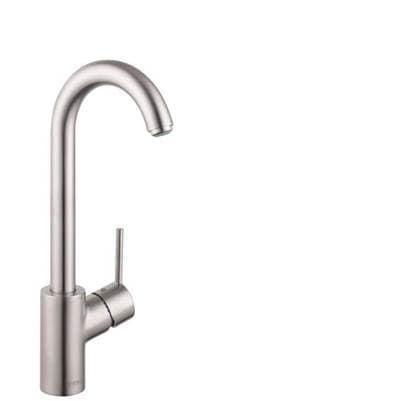 Hansgrohe Talis S Bar Faucet, 1.5 GPM in Steel Optic - Steel Optik