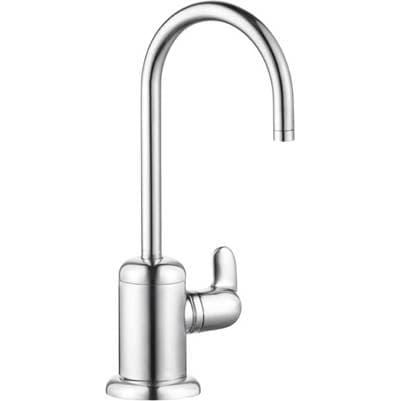 Hansgrohe Contemporary Cold Water Dispenser, 1.5 GPM in Steel Optic - Steel Optik