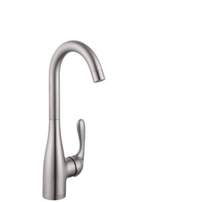 Hansgrohe Allegro E Bar Faucet, 1.5 GPM in Steel Optic - Steel Optik