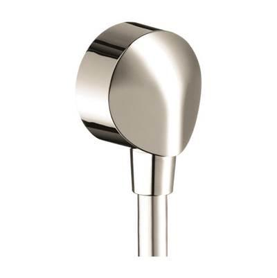 Hansgrohe Fixfit Wall Outlet with Check Valves in - Polished Nickel