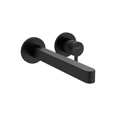 Hansgrohe Finoris Wall-mounted Single-handle Faucet Trim, 1.2 GPM - Matte Black