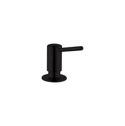Hansgrohe Soap Dispenser, Contemporary - Matte Black