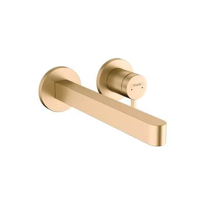 Hansgrohe Finoris Wall-mounted Single-handle Faucet Trim, 1.2 GPM - Brushed Bronze