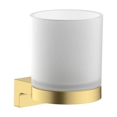 Hansgrohe Addstoris S Tumbler - Brushed Gold Optic by Hansgrohe