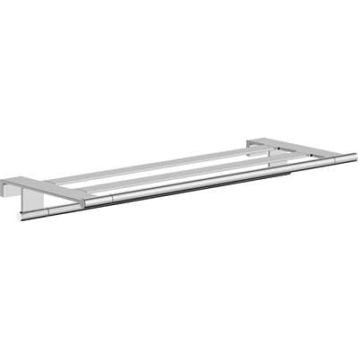 Hansgrohe Addstoris S Towel Rack with Towel Bar - Chrome
