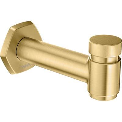 Hansgrohe Locarno Tub Spout with Diverter - Brushed Gold Optic