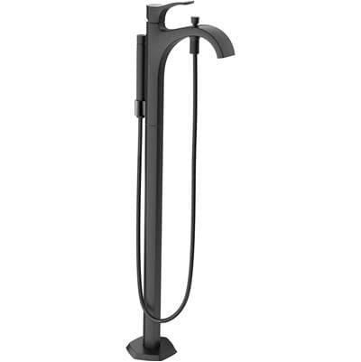 Hansgrohe Locarno Freestanding Tub Filler Trim with 1.75 GPM Handshower - Matte Black