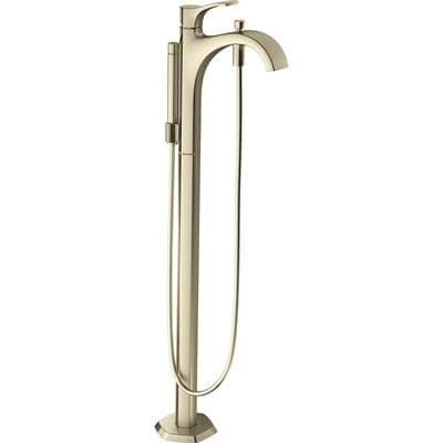 Hansgrohe Locarno Freestanding Tub Filler Trim with 1.75 GPM Handshower - Brushed Nickel