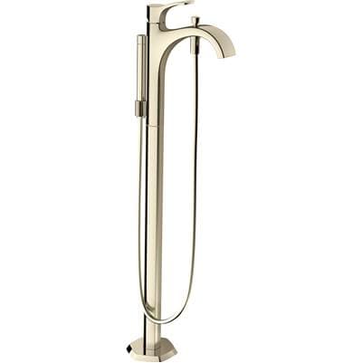 Hansgrohe Locarno Freestanding Tub Filler Trim with 1.75 GPM Handshower - Polished Nickel