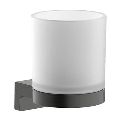Hansgrohe Addstoris S Tumbler - Brushed Black Chrome by Hansgrohe