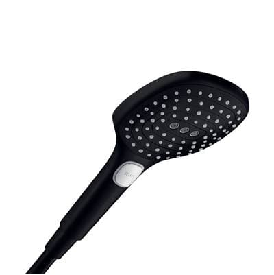 Hansgrohe Raindance Select E Handshower 120 3-Jet, 2.0 GPM - Matte Black by Hansgrohe