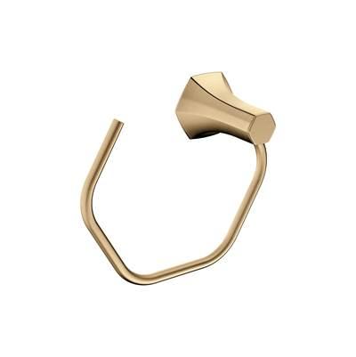 Hansgrohe Locarno Towel Ring in - Brushed Bronze
