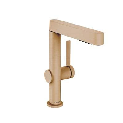 Hansgrohe Finoris Single-hole Faucet 230 with 2-Spray Pull-out, 1.2 GPM - Brushed Bronze