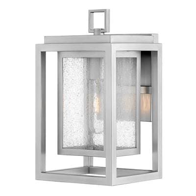 Hinkley Lighting Small Wall Mount Lantern - Satin Nickel by Hinkley Lighting