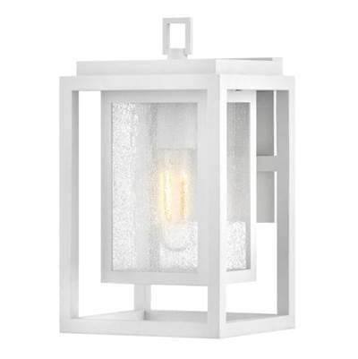 Hinkley Lighting Small Wall Mount Lantern - Textured White