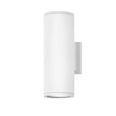 Hinkley Lighting Small Up/down Light Wall Mount Lantern - Satin White