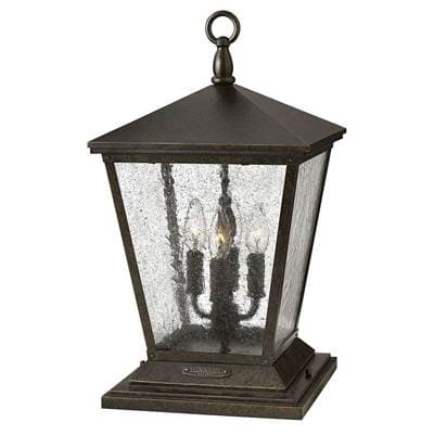 Hinkley Lighting Large Pier Mount Lantern - Regency Bronze