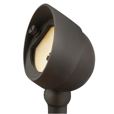 Hinkley Lighting 12V Small LED 2.5w Wall Wash - Brass Satin Black by Hinkley Lighting