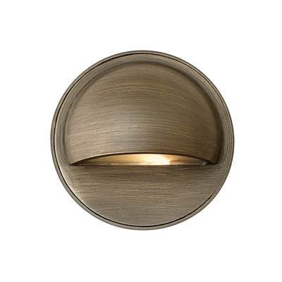 Hinkley Lighting Hardy Island Round Eyebrow Deck Sconce - Matte Bronze by Hinkley Lighting