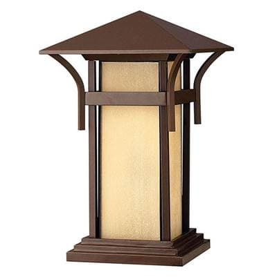 Hinkley Lighting Large Pier Mount Lantern - Anchor Bronze by Hinkley Lighting