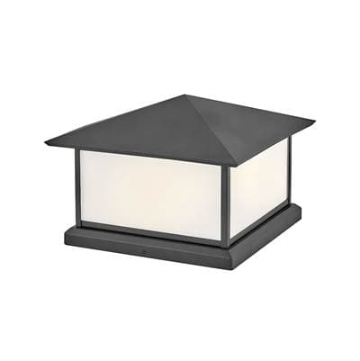 Hinkley Lighting Large Pier Mount Lantern - Textured Black