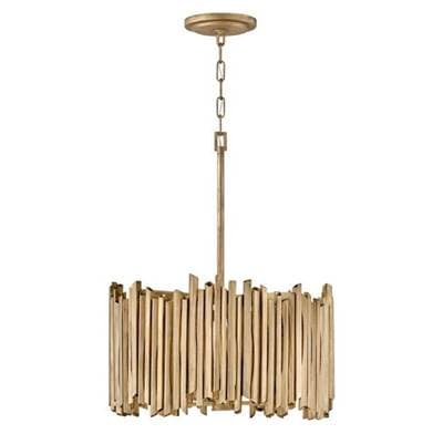Hinkley Lighting Medium Convertible Pendant - Burnished Gold