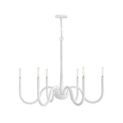 Hinkley Lighting Large Chandelier - Textured Plaster