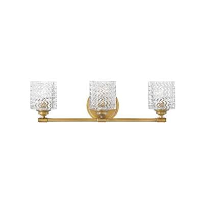 Hinkley Lighting Three Light Vanity - Heritage Brass