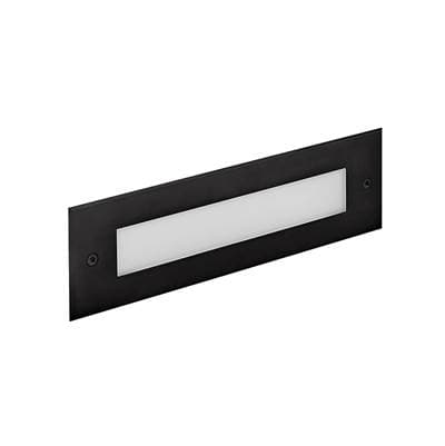 Hinkley Lighting LED Flush Step Light 120V - Stainless Steel Black