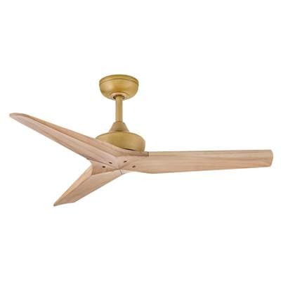 Hinkley Lighting Chisel 44'' Smart Fan - Heritage Brass by Hinkley Lighting