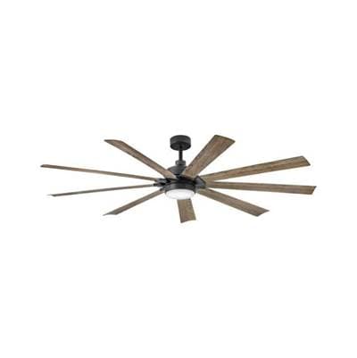 Hinkley Lighting Turbine 80'' LED Smart Fan - Matte Black
