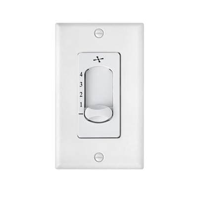 Hinkley Lighting Wall Control 4 Speed Slide - White