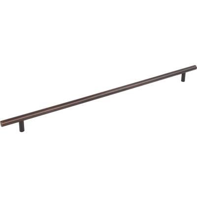 416 mm Center-to-Center Dark Brushed Bronze Naples Cabinet Bar Pull by Hardware Resources