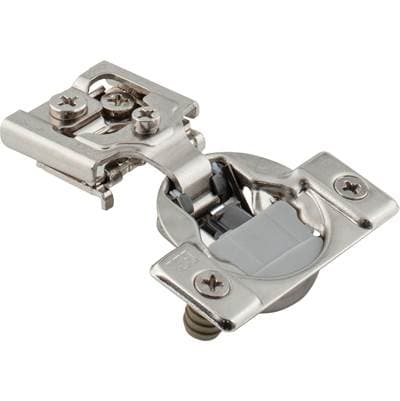 Hardware Resources 105degree 1/2'' Overlay Compact Dura-close Soft-close Hinge with 2 Cleats and...