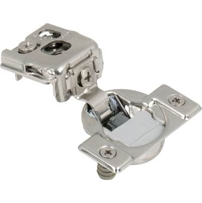 Hardware Resources 105degree 1'' Overlay Heavy Duty Dura-close Soft-close Compact Hinge with... by Hardware Resources
