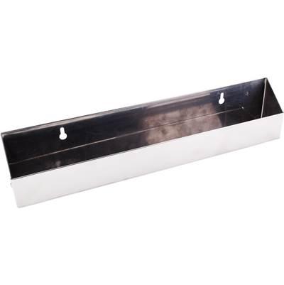 14-13/16 Inch Stainless Steel Tip-Out Tray for Sink Front by Hardware Resources