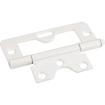 Hardware Resources Almond 3'' Swaged Loose Pin Non-mortise Hinge with 1 Slot