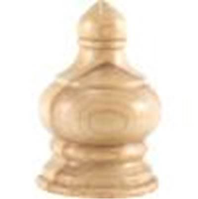 Hardware Resources 2-1/4'' W X 1-1/8'' D X 11-1/4'' H Alder Transition Finial