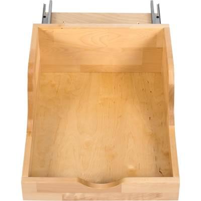 18'' Wood High Back Rollout for Vanity Depth by Hardware Resources