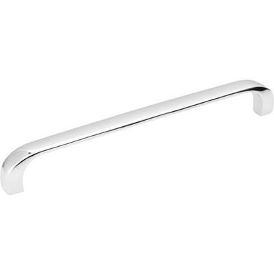 160 mm Center-to-Center Polished Chrome Square Slade Cabinet Pull