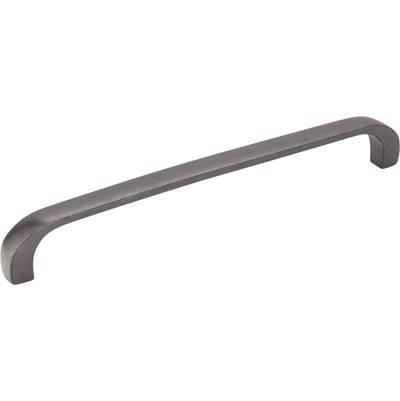 160 mm Center-to-Center Gun Metal Square Slade Cabinet Pull by Hardware Resources