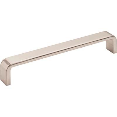 160 mm Center-to-Center Satin Nickel Square Asher Cabinet Pull by Hardware Resources