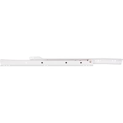 Hardware Resources 22'' (550 Mm) Standard Duty Cream White Self-closing 3/4 Extension Side Mount... by Hardware Resources