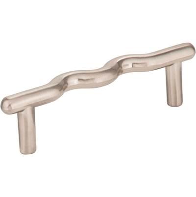 3'' Center-to-Center Satin Nickel Wavy Verona Cabinet Pull by Hardware Resources